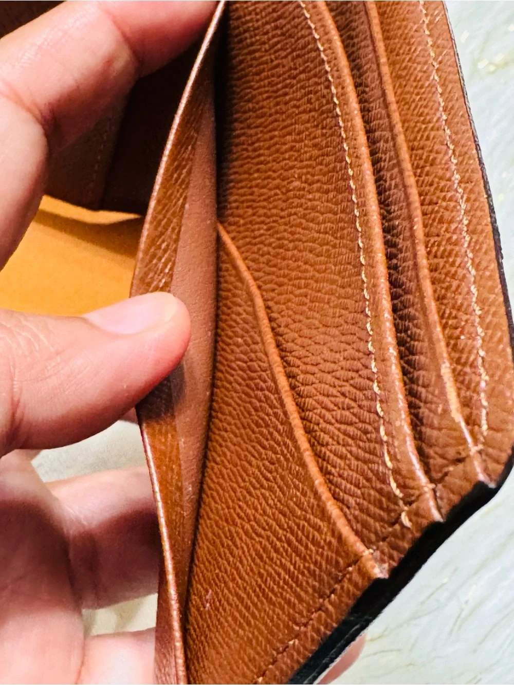 Louis Vuitton Multiple Bifold Mens wallet Mono with duster